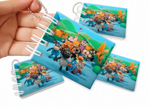 Mini Livro de Colorir 6x8cm Timmy e Seus Amigos