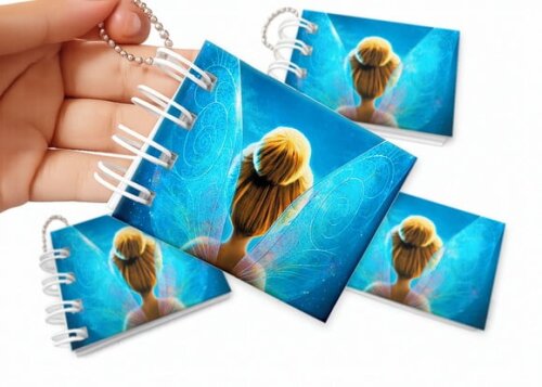 Mini Livro de Colorir 6x8cm Tinker Bell