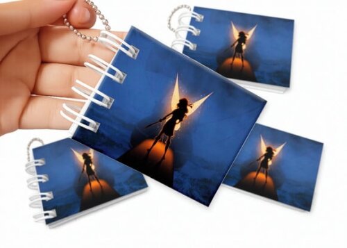 Mini Livro de Colorir 6x8cm Tinker Bell