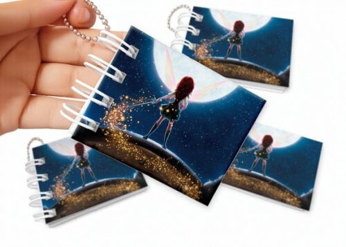 Mini Livro de Colorir 6x8cm Tinker Bell