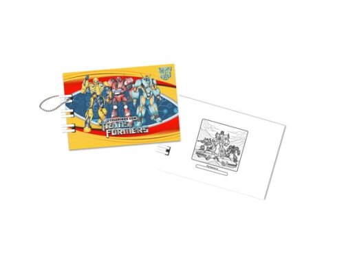 Mini Livro de Colorir 6x8cm Transformers