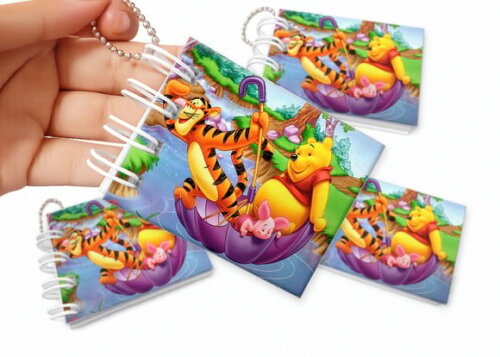 Mini Livro de Colorir 6x8cm Ursinho Pooh