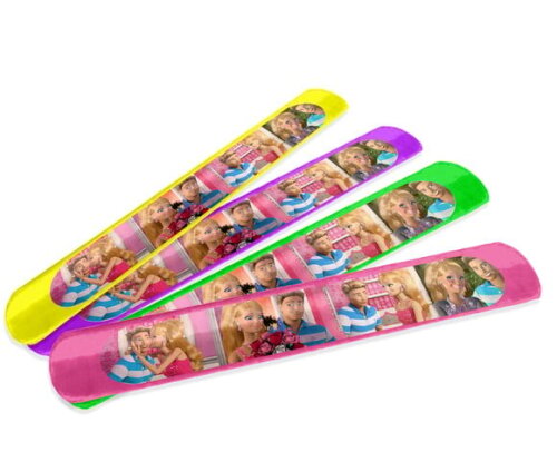 Pulseira Bate Enrola Barbie e Ken
