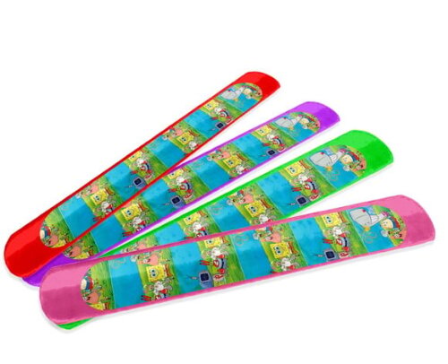 Pulseira Bate Enrola Bob Esponja
