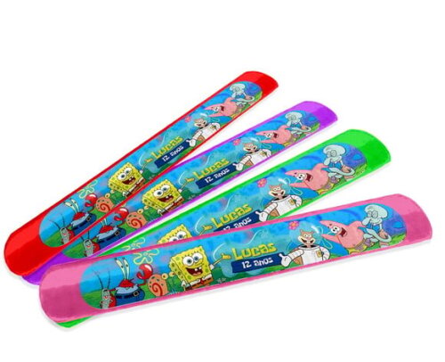 Pulseira Bate Enrola Bob Esponja