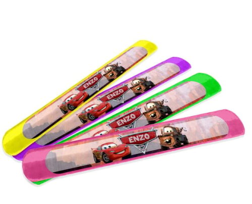 Pulseira Bate Enrola Carros