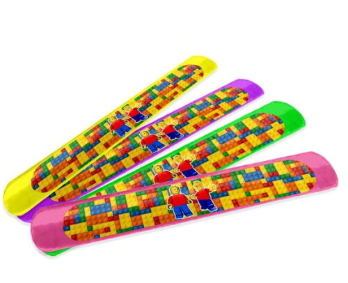 Pulseira Bate Enrola Lego