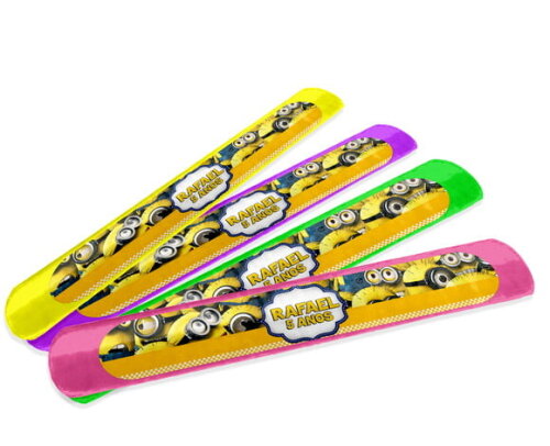 Pulseira Bate Enrola Minions
