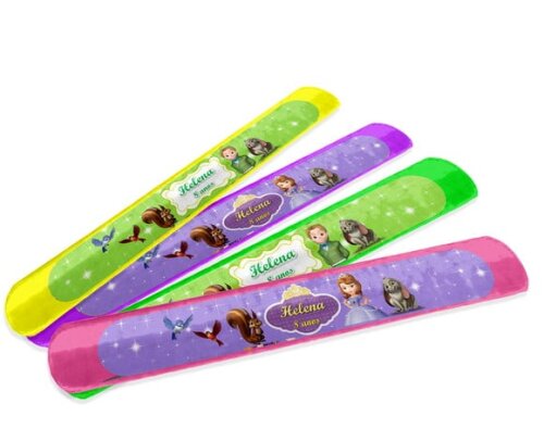 Pulseira Bate Enrola Princesinha Sofia