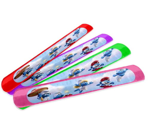 Pulseira Bate Enrola Smurfs