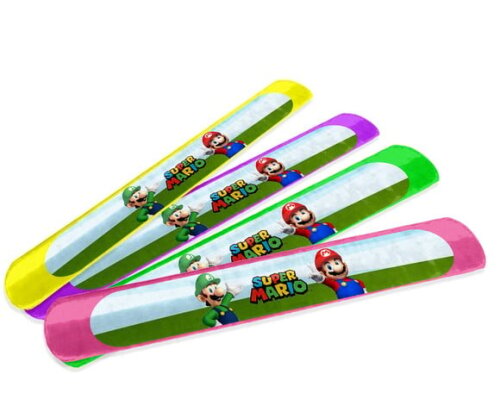 Pulseira Bate Enrola Super Mario Bros
