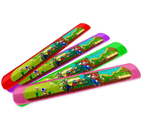 Pulseira Bate Enrola Super Mario Bros