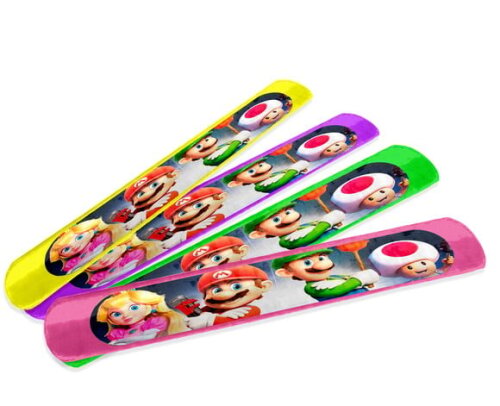 Pulseira Bate Enrola Super Mario Bros
