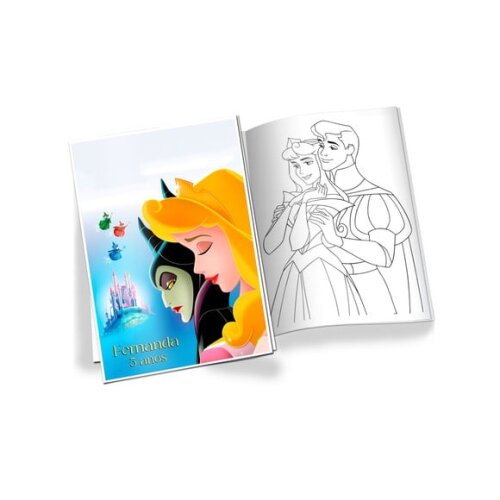 Revista de Colorir a Bela Adormecida