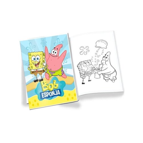 Revista de Colorir Bob Esponja