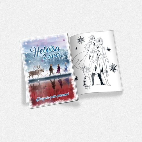Revista de Colorir Frozen 2