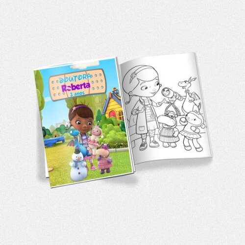 Revista de Colorir Doutora Brinquedos