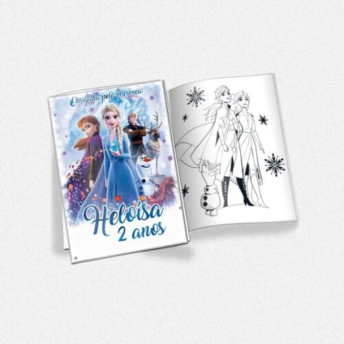 Revista de Colorir Frozen 2