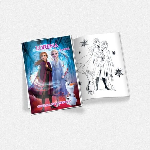 Revista de Colorir Frozen 2