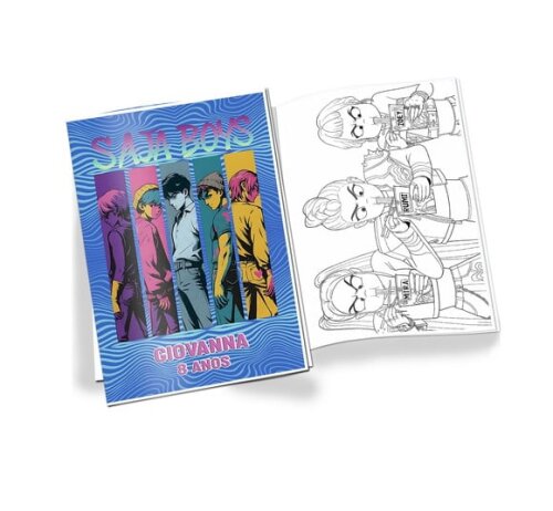 Revista de Colorir Guerreiras do K-pop