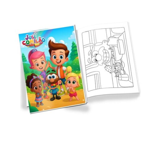 Revista de Colorir José Comilão