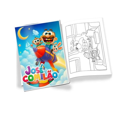 Revista de Colorir José Comilão