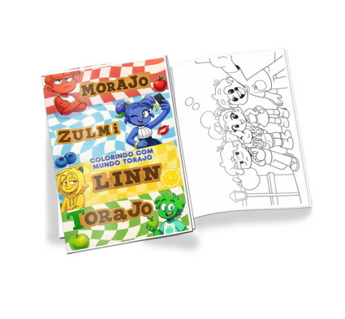 Revista de Colorir Mundo Torajo