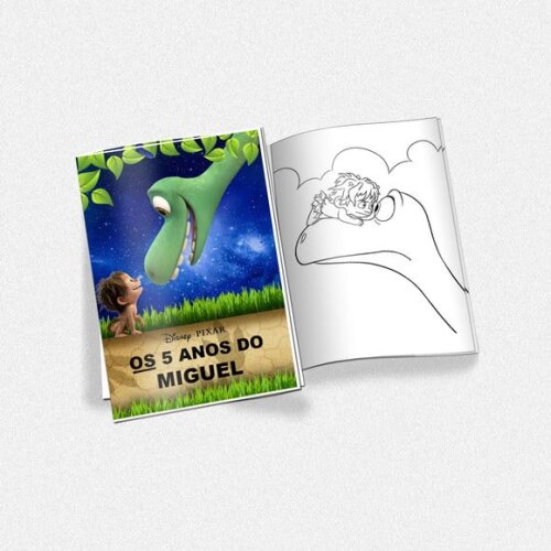 Revista de Colorir o Bom Dinossauro