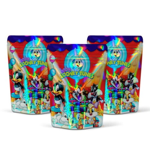 Saquinho Metalizado 10x15cm Baby Looney Tunes
