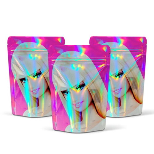 Saquinho Metalizado 10x15cm Barbie