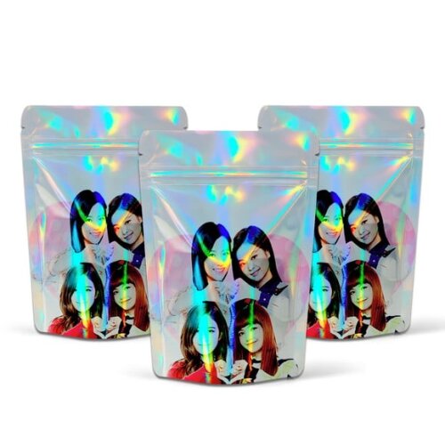 Saquinho Metalizado 10x15cm Blackpink