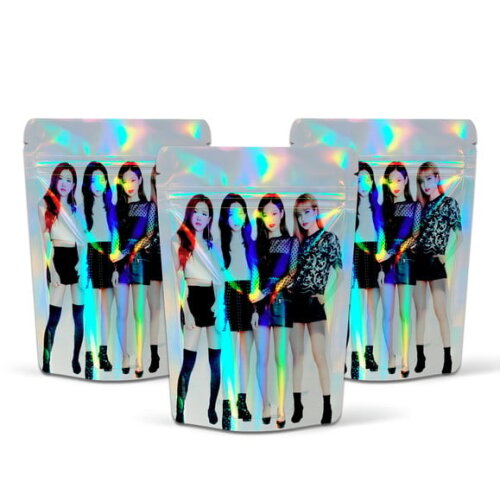 Saquinho Metalizado 10x15cm Blackpink