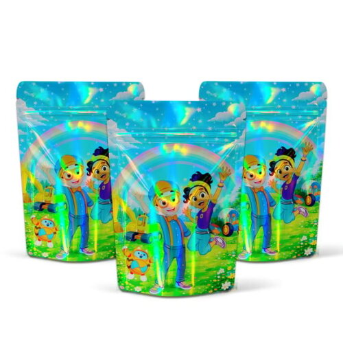 Saquinho Metalizado 10x15cm Blippi