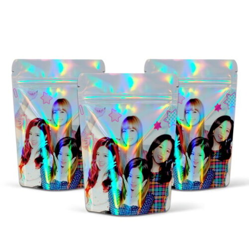 Saquinho Metalizado 10x15cm Blackpink