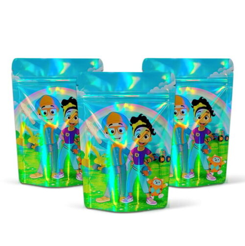 Saquinho Metalizado 10x15cm Blippi
