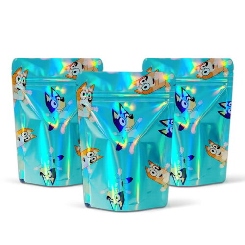 Saquinho Metalizado 10x15cm Bluey
