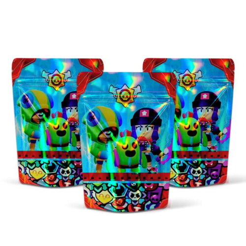 Saquinho Metalizado 10x15cm Brawl Stars