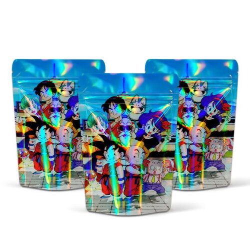 Saquinho Metalizado 10x15cm Dragon Ball