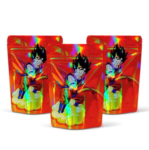 Saquinho Metalizado 10x15cm Dragon Ball