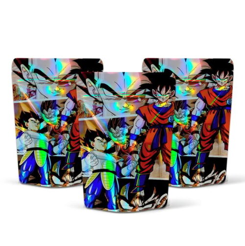 Saquinho Metalizado 10x15cm Dragon Ball