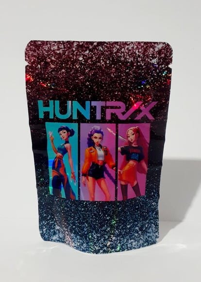Saquinho Metalizado 10x15cm Guerreiras do K-pop
