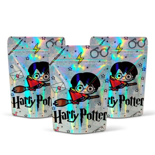 Saquinho Metalizado 10x15cm Harry Potter