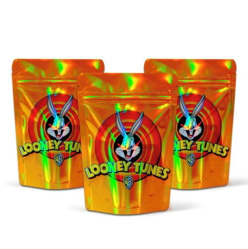 Saquinho Metalizado 10x15cm Looney Tunes