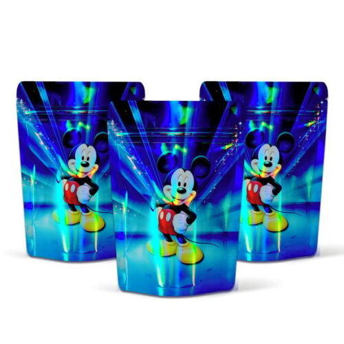 Saquinho Metalizado 10x15cm Mickey