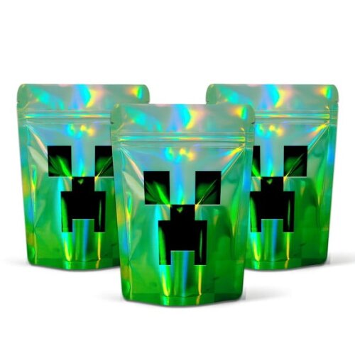Saquinho Metalizado 10x15cm Minecraft