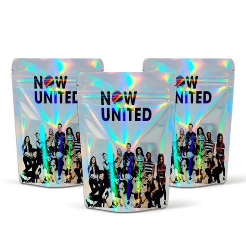 Saquinho Metalizado 10x15cm Now United
