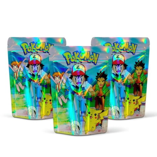 Saquinho Metalizado 10x15cm Pokémon
