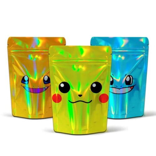 Saquinho Metalizado 10x15cm Pokémon