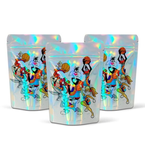 Saquinho Metalizado 10x15cm Space Jam Um Novo Legado