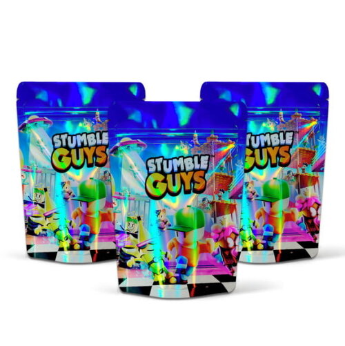 Saquinho Metalizado 10x15cm Stumble Guys